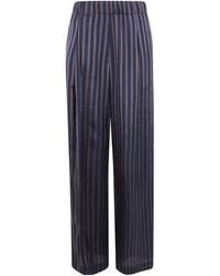 Dries Van Noten - Striped Straight-Leg Pants - Lyst