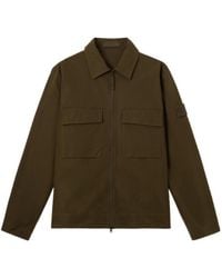 Stone Island - Comfort-Fit Windproof And Breathable Zip-Up Overshirt - Lyst