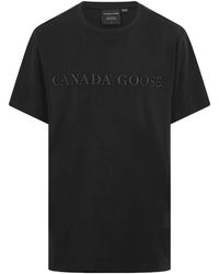Canada Goose - Logo Cotton Tshirt - Lyst