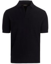Loro Piana - Basic Short-Sleeved Polo Shirt - Lyst