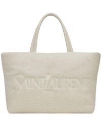 Saint Laurent - Logo Detailed Top Handle Bag - Lyst