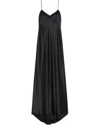 Max Mara - V-Neck Sleeveless Maxi Dress - Lyst