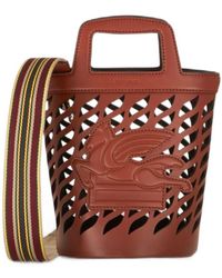 Etro - Coffa Cut-Out Bucket Bag - Lyst