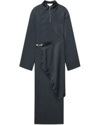 Nanushka - Skirt-Layered Maxi Dress - Lyst
