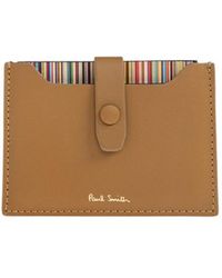 Paul Smith - Logo Stamp Card Holder - Lyst