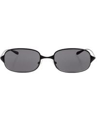 McQueen - Metal Sunglasses - Lyst