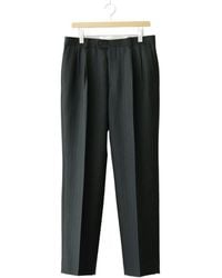 AURALEE - Bluefaced Two-Tuck Slacks - Lyst