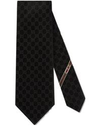 Gucci - Gg Pattern Tie - Lyst