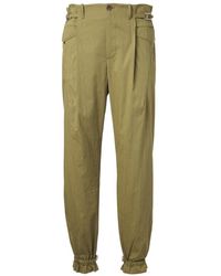 Kiko Kostadinov - Egreta Striped Cotton-Blend Tapered Pants - Lyst