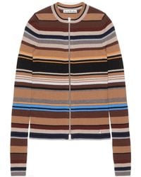 Acne Studios - Striped Wool Cardigan - Lyst