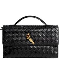 Bottega Veneta - Andiamo Clutch 25 - Lyst