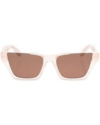 Alaïa - Alaïa Rectangular Frame Sunglasses - Lyst
