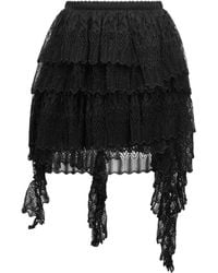 Dior - Ruffled Miniskirt - Lyst