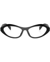 Prada - Eyewear Cat-Eye Glasses - Lyst