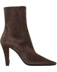 Saint Laurent - Pointed Ankle Boots - Lyst