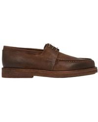 Marsèll - Marsèll Moccar Leather Derby Shoes - Lyst
