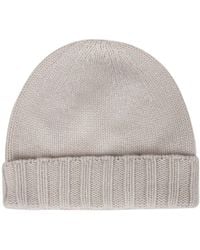 Drumohr - Ribbed Beanie Hat - Lyst