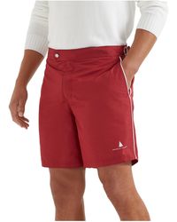 Brunello Cucinelli - Logo Printed Swim Shorts - Lyst