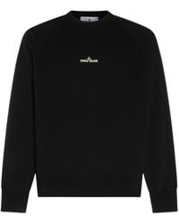 Stone Island - Long Sleeve Crewneck Sweatshirt - Lyst