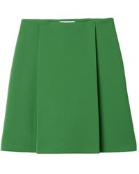 Miu Miu - Technical Jersey Skirt - Lyst