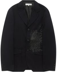 Comme des Garçons - Comme Des Garçons Shirt Graphic Printed Jacket - Lyst