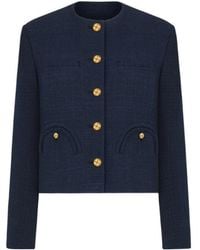 Blazé Milano - Blazé Milano Missy Shamo Cropped Jacket - Lyst