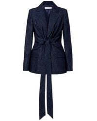 Gabriela Hearst - Grant Denim Blazer - Lyst