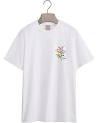Dior - T-Shirt With Secret Garden Motif, Relaxed Fit - Lyst