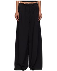 St. Agni - Small Paper Bag Waist Casual Pants - Lyst