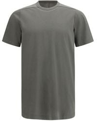 Rick Owens - Seam-Detail Cotton T-Shirt - Lyst