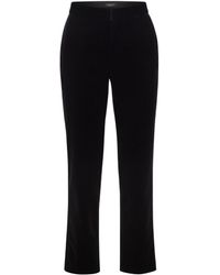 Fabiana Filippi - Straight-Leg Velvet Trousers - Lyst