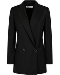 Max Mara - Mxmbikini Double-Breasted Tailored Blazer - Lyst