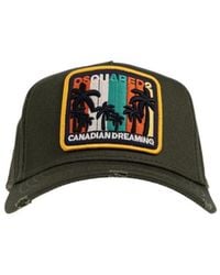 DSquared² - Summer Vintage Patch Distressed Baseball Cap - Lyst