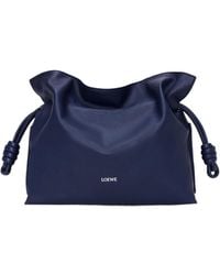 Loewe - Leather Flamenco Purse - Lyst