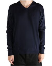 Tommy Hilfiger - Essential V-Neck Jumper - Lyst