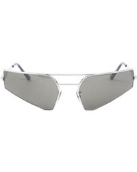 Rick Owens - Geometric Frame Sunglasses - Lyst