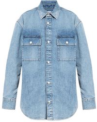 Bottega Veneta - Vintage Medium Denim Shirt - Lyst