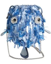 Anya Hindmarch - Sequin-Embellished Shoulder Bag - Lyst