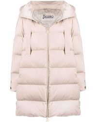 Herno - Coats Beige - Lyst