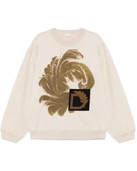Dries Van Noten - Graphic Printed Crewneck Sweatshirt - Lyst