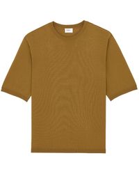 Saint Laurent - Crew Neck T-Shirt - Lyst