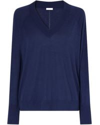 JOSEPH - Gallow Silk Sweater - Lyst