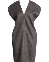 Brunello Cucinelli - Solid Color Sleeveless Dress - Lyst