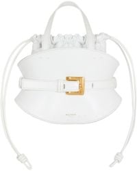 Balmain - Shuffle Drawstring Mini Bag - Lyst