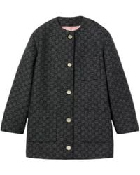 Gucci - Gg Boutonné Wool Tweed Jacket - Lyst