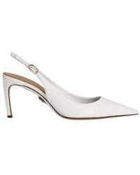 Dolce & Gabbana - Pointed Toe Slingback Pumps - Lyst