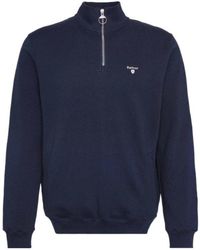 Barbour - Beckhill Half-Zip Sweatshirt - Lyst