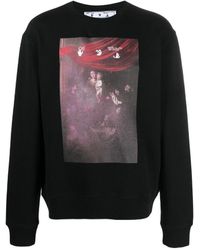 Off-White c/o Virgil Abloh - Arrows-Motif Printed Sweatshirt - Lyst