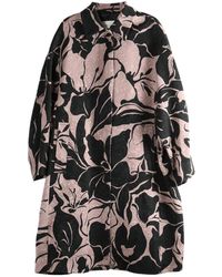 Dries Van Noten - Large Couture Floral Printed Roolsy Coat - Lyst