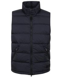 Aspesi - Stand-Up Collared Padded Gilet - Lyst